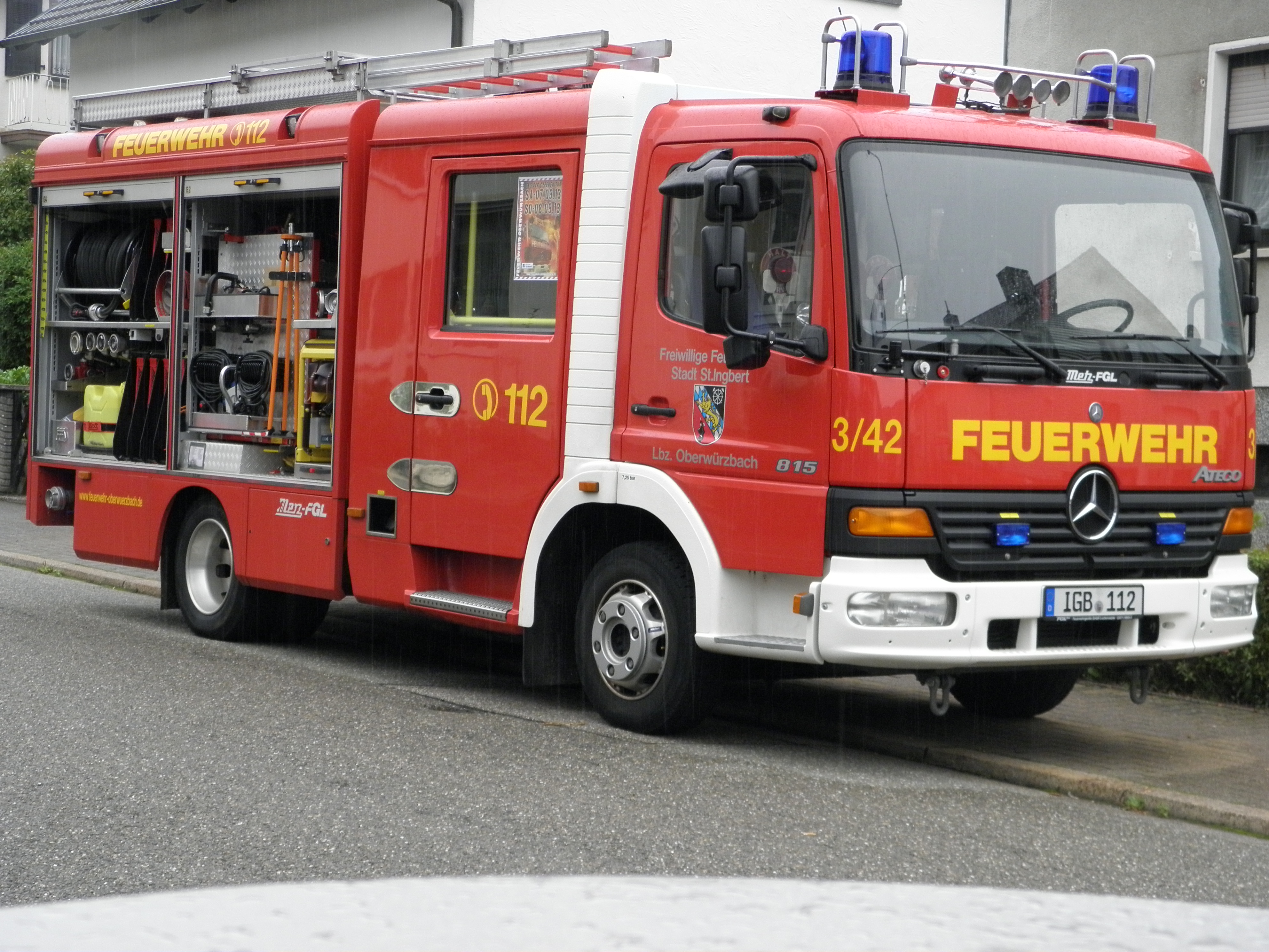 Tag der offenen Tür der freiwilligen Feuerwehr in Rohrbach