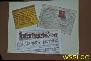Nazi-Zeitungen und andere historische Fundstücke