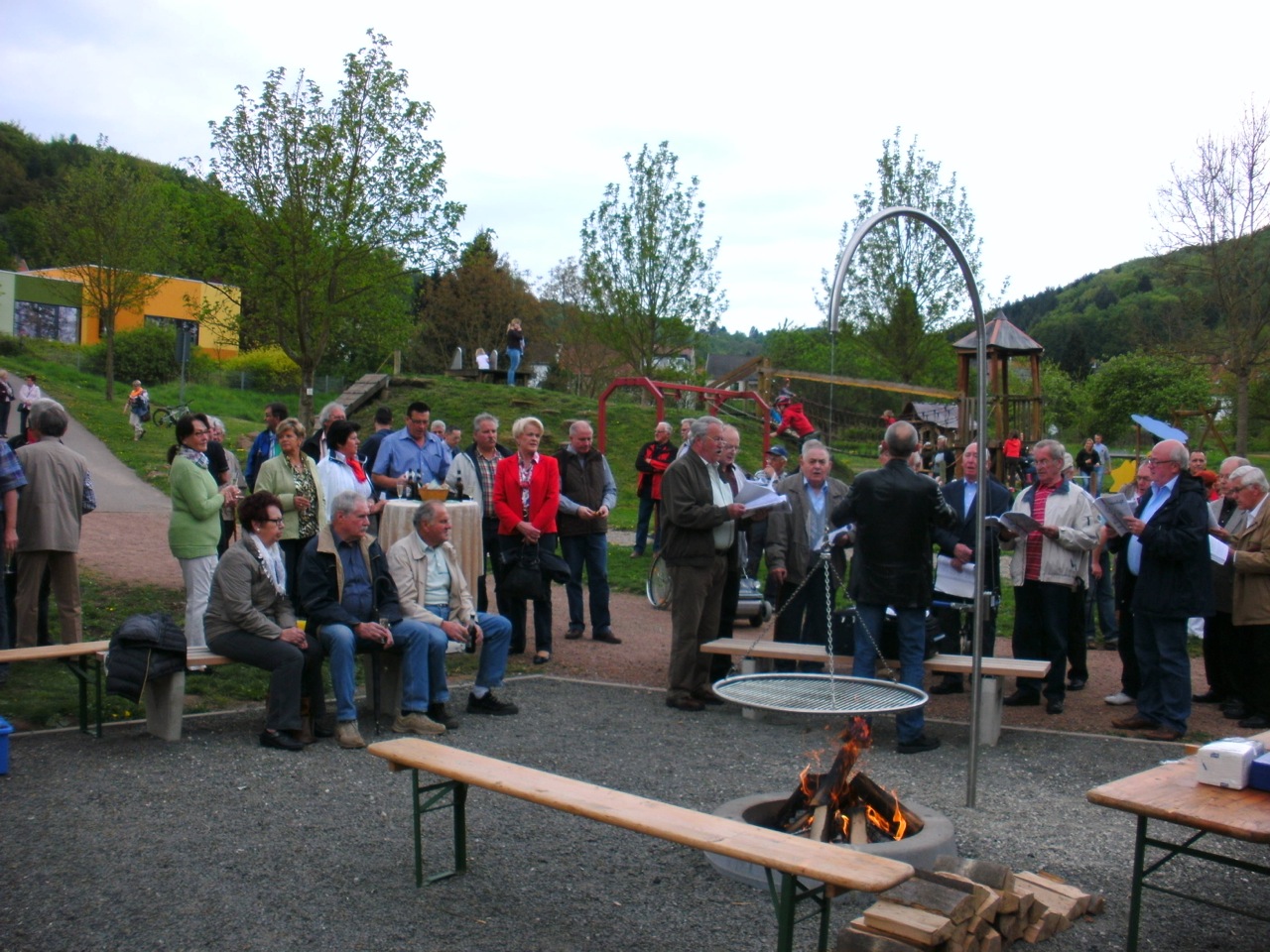 „Dorfmitte am Bach“ in Oberwürzbach wird offiziell eingeweiht