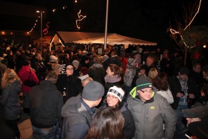 Der Rohrbacher Weihnachtsmarkt am Abend