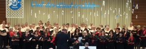 MGV Josefstal und Chor 98 bei gemeinsamen Auftritt in Ommersheim (Foto: Wolfgang Philipp)