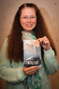 Bianca Schilsong stellt ihr neues Buch "Letzter Ausweg - Amoklauf" vor. (Foto: Frank Leyendecker)