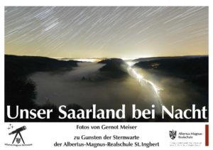 Unser Saarland bei Nacht (Foto: AMR)