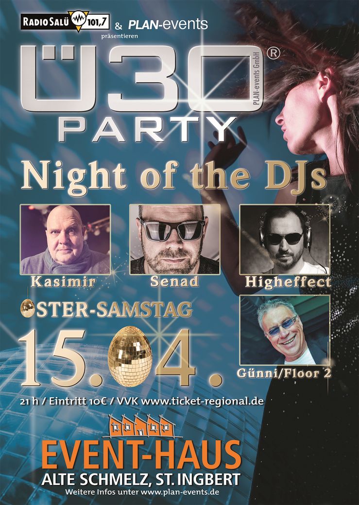 Ü30 Party Night of the DJs