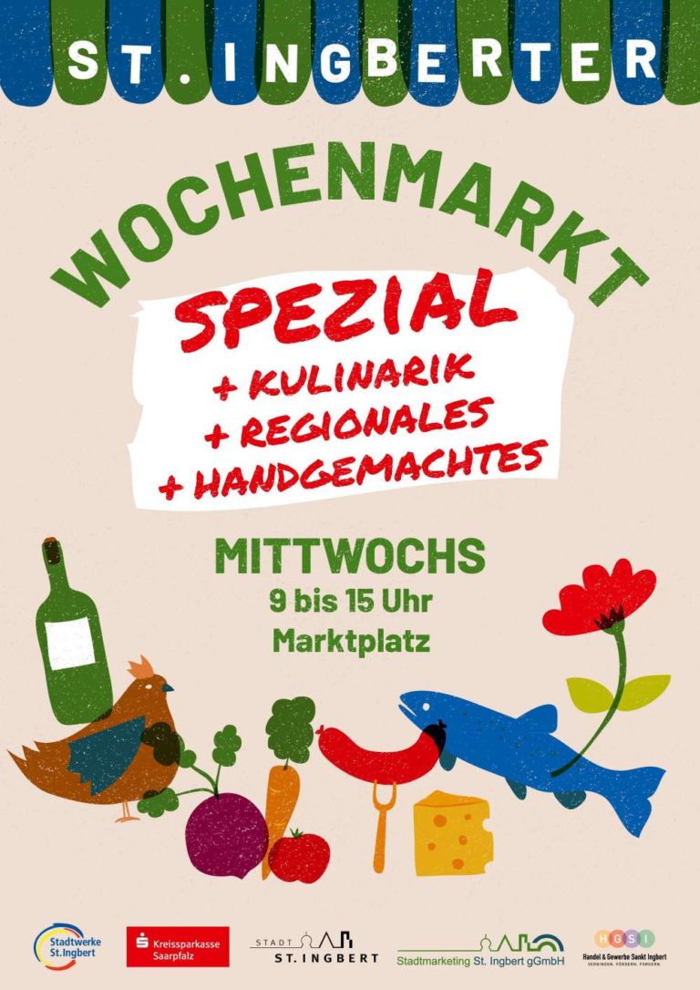 St. Ingberter Wochenmarkt noch attraktiver