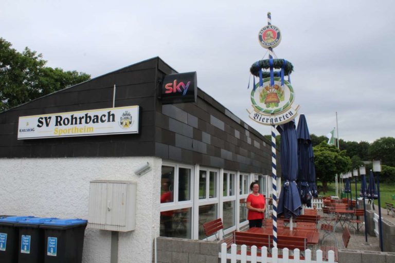 Sportheim des SV Rohrbach: aktuell