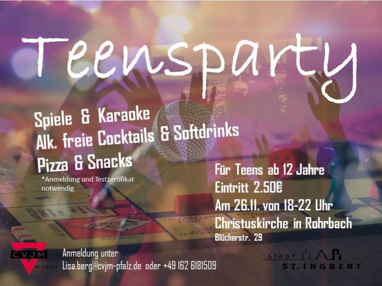 Teens Party in der Christuskirche in Rohrbach