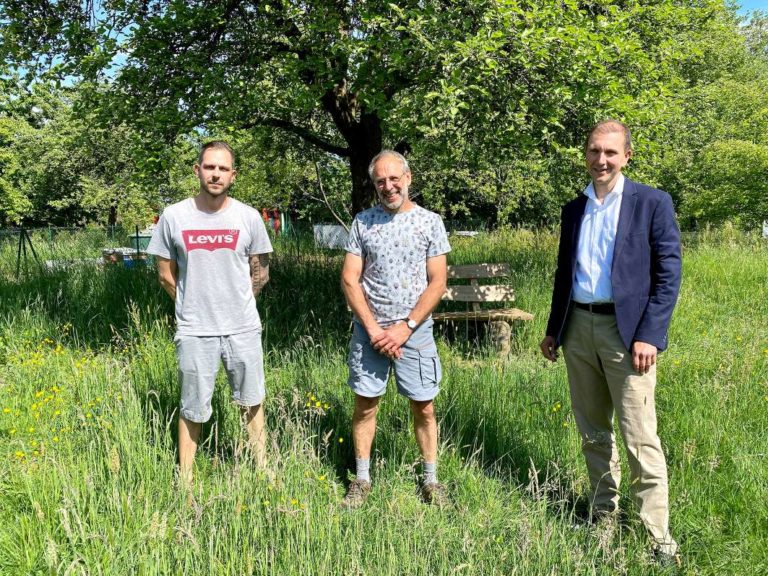 Neue Nachhaltigkeitsbeauftragte für St. Ingbert: Claus Günther und Björn Dettenhofer