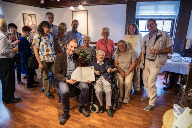 St. Ingberterin Viktoria Metz wird 100 Jahre