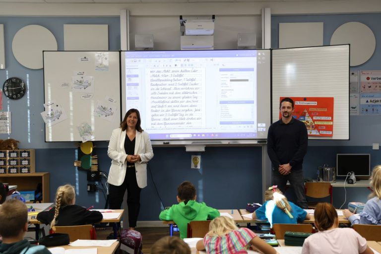 Digitalisierung in den Grundschulen ist weit vorangeschritten