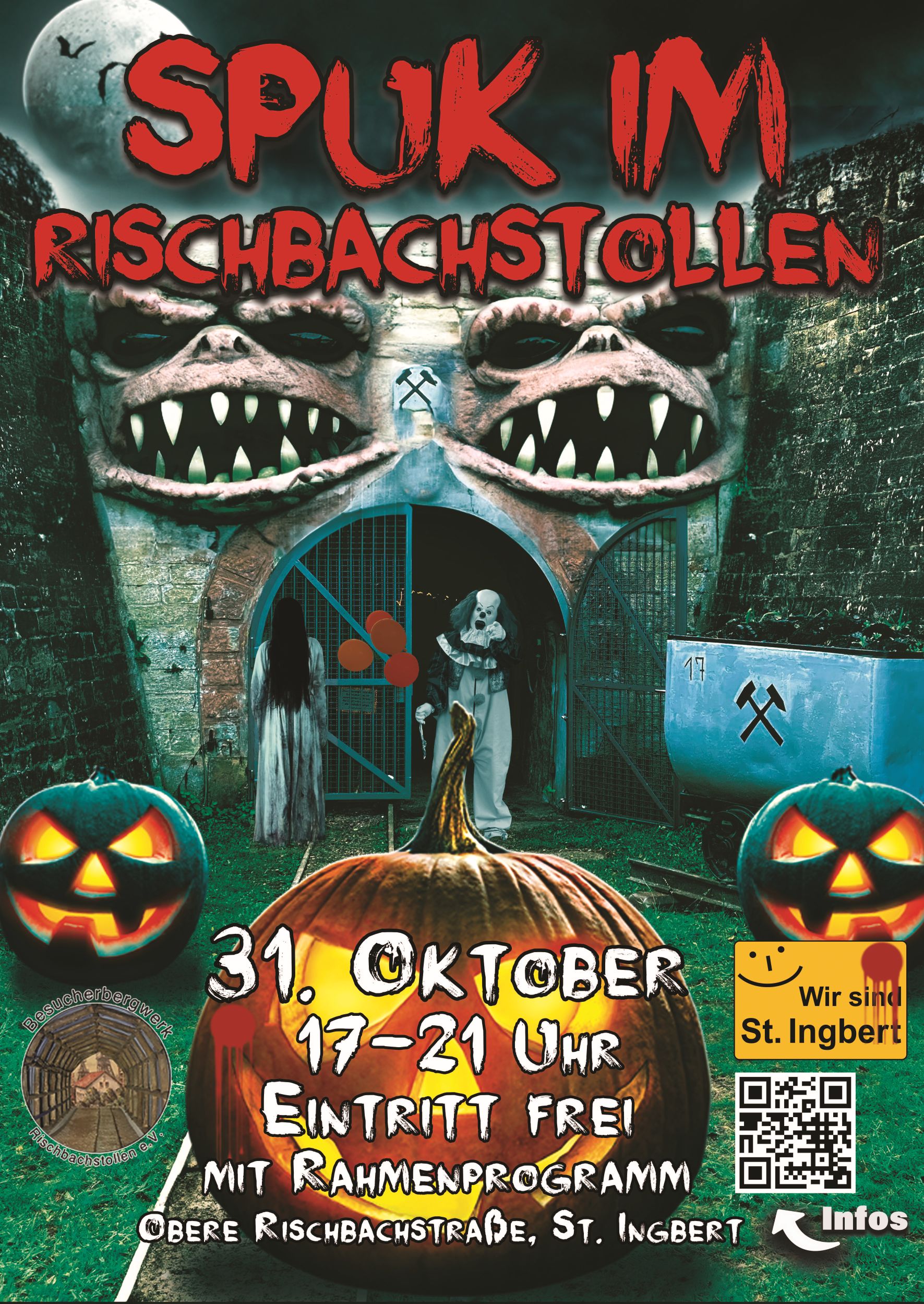 Halloween im Rischbachstollen mit WSSI