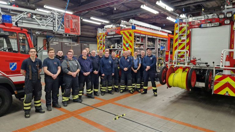 Feuerwehr St. Ingbert stellt Einsatzbereitschaft in Sulzbach sicher